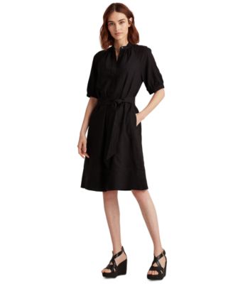 ralph lauren fit and flare shirt dress