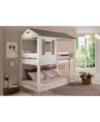 Acme Furniture Darlene Twin/Twin Bunk Bed - Macy's