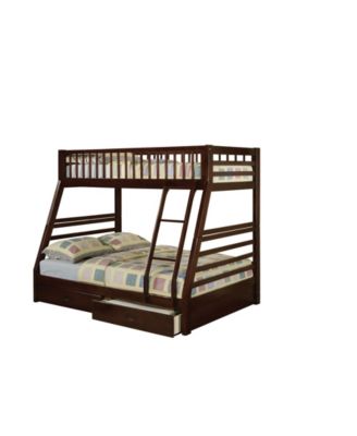 Acme Furniture Jason Twin/Full Bunk Bed Drawers - Macy's