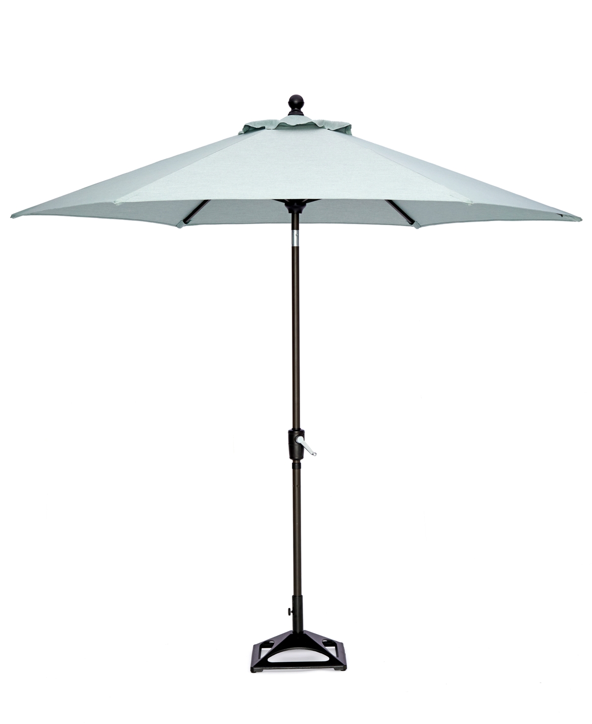 Stockholm Outdoor 9 Umbrella with Outdoor Fabric and Base, Created for Macys