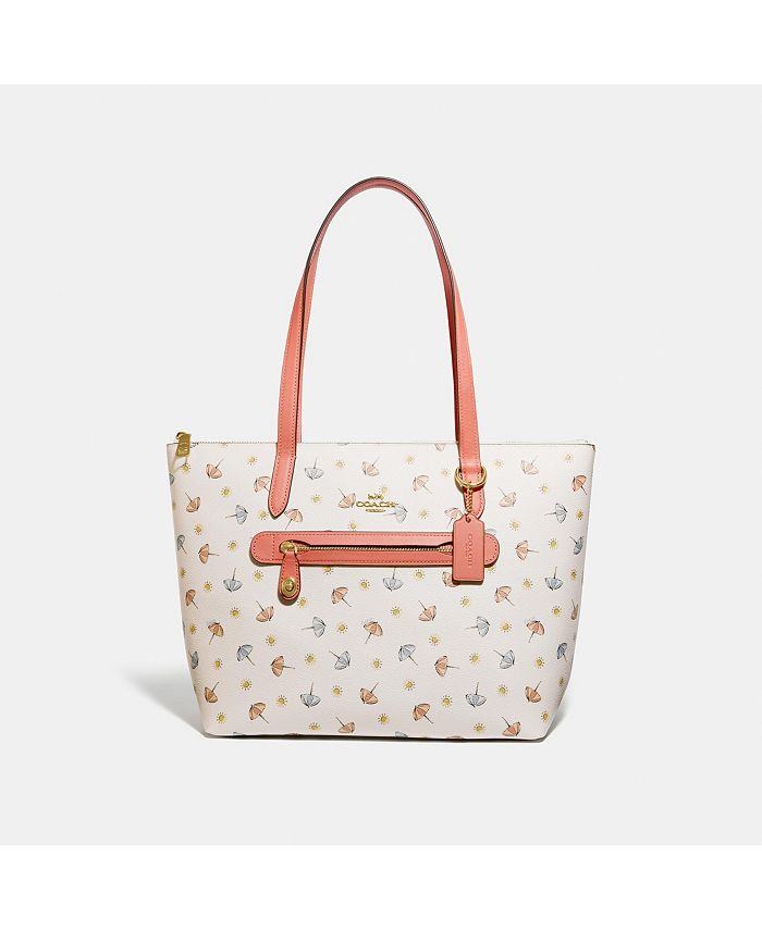 Macys coach taylor tote clearance