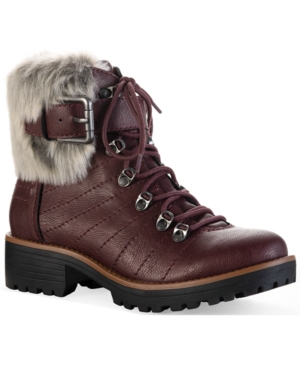 Sun + Stone Jojo Cold-Weather Lug Sole Boots Created for Macy's Women's Shoes