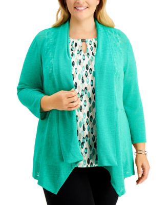 macys womens long sweaters