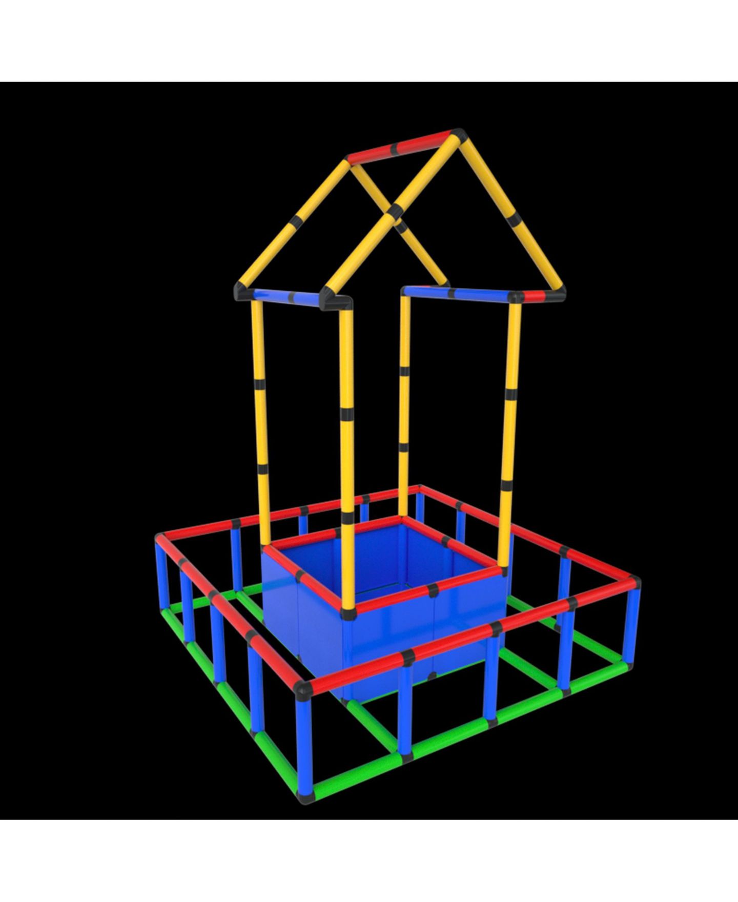 Детский конструктор Funphix Create and Play Life Size Structures All-in-1 Set — фото 4