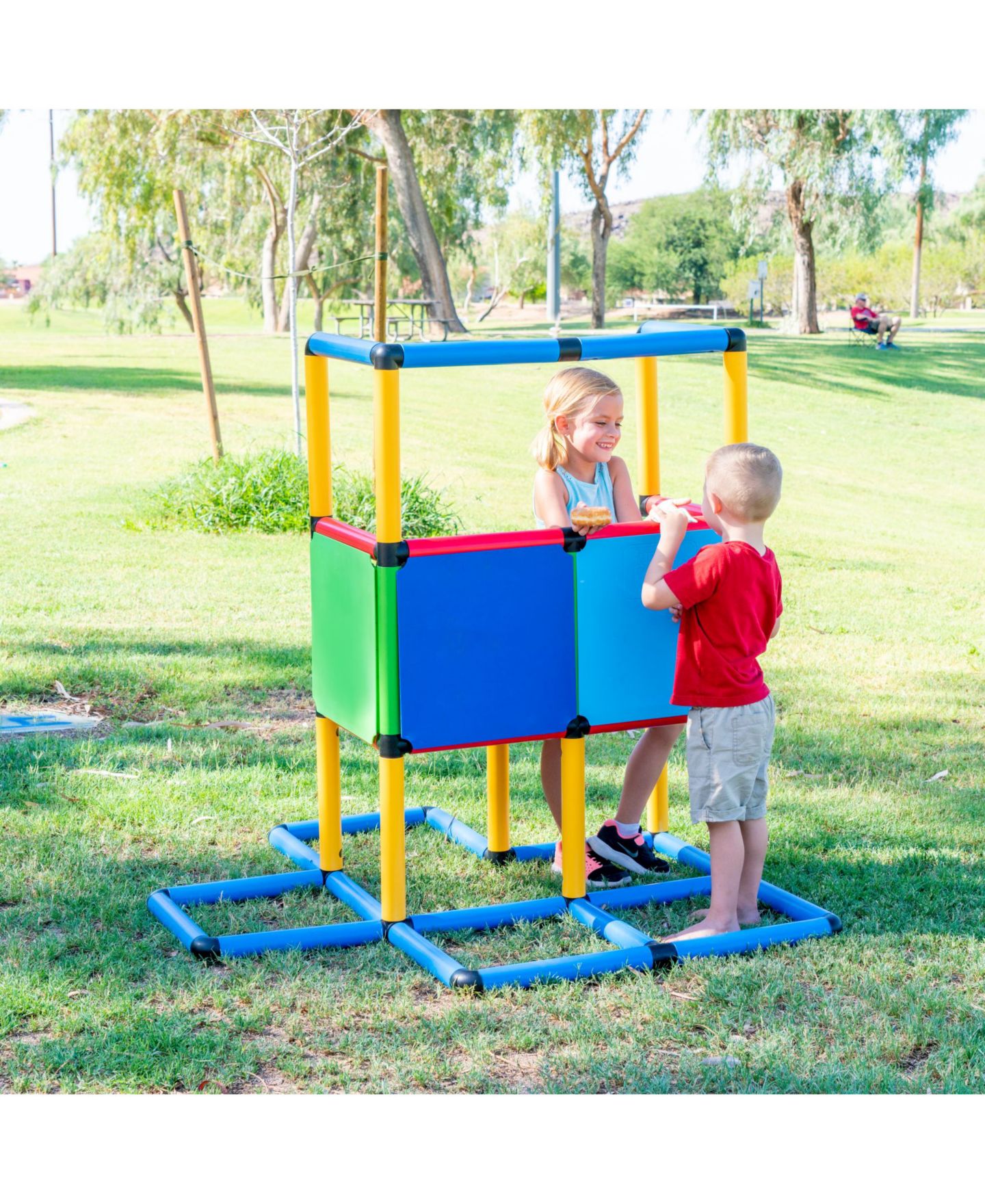 Детский конструктор Funphix Create and Play Life Size Structures 199-Piece Building Set, Ages 3+ — фото 2