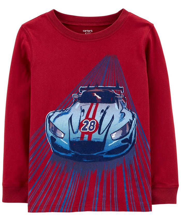 Carter's Big Boy Race Car Jersey Tee Macy's