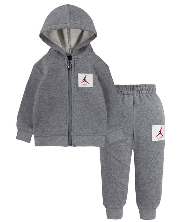 Jordan Baby Boys Fleece Full-Zip Hoodie and Joggers Set & Reviews - Sets & Outfits - Kids - Macy's