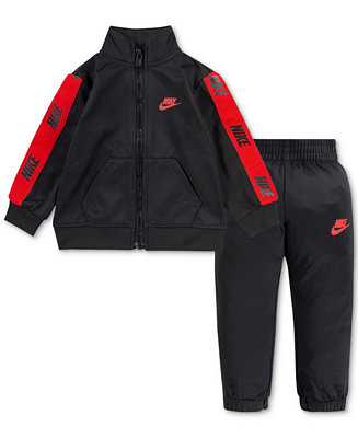 Nike Baby Boys Tricot Jacket and Joggers, 2 Piece Set - Macy's