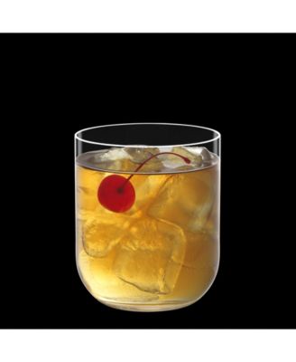 Sublime 15.25 Oz Double Old Fashion Glasses, Set of 4