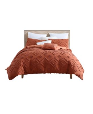 Astonishing Rukai Clip Jacquard Gauze 5 Piece Comforter Set