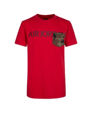 image of Jordan Big Boys Jumpman Classics Logo Pocket T-shirt