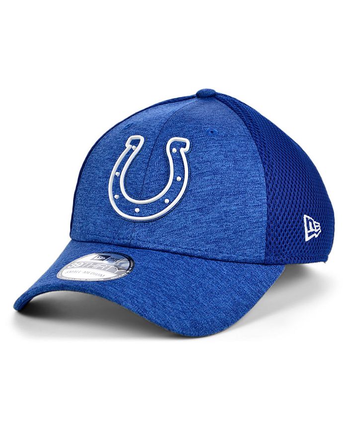 New Era Indianapolis Colts Shadow Tech Rubber Neo 39THIRTY Cap - Macy's