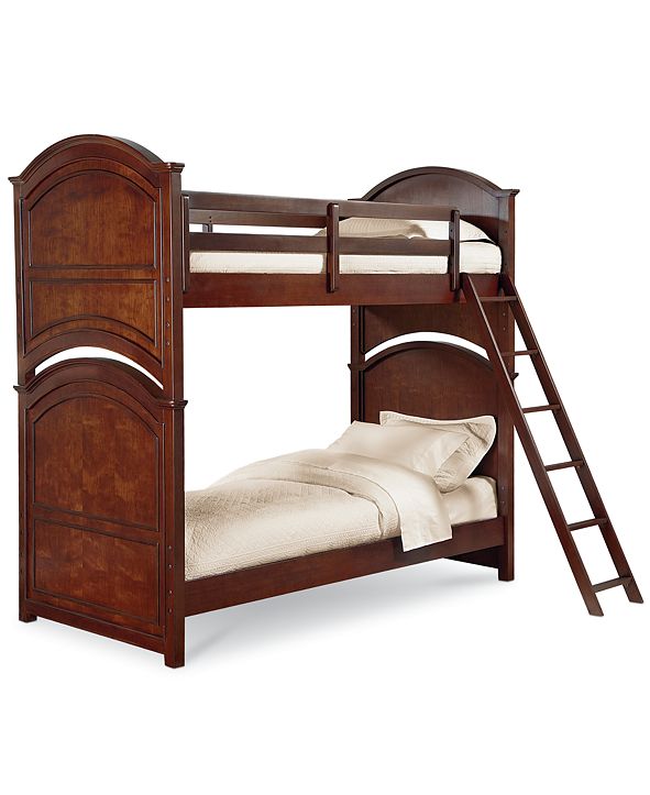 Furniture Irvine Twin Over Twin Kids Bunk Bed & Reviews Furniture