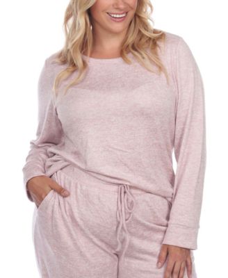 Plus Size Lounge Set, 2-Piece