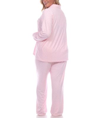 Women's Plus Size Pajama Set, 2 Piece