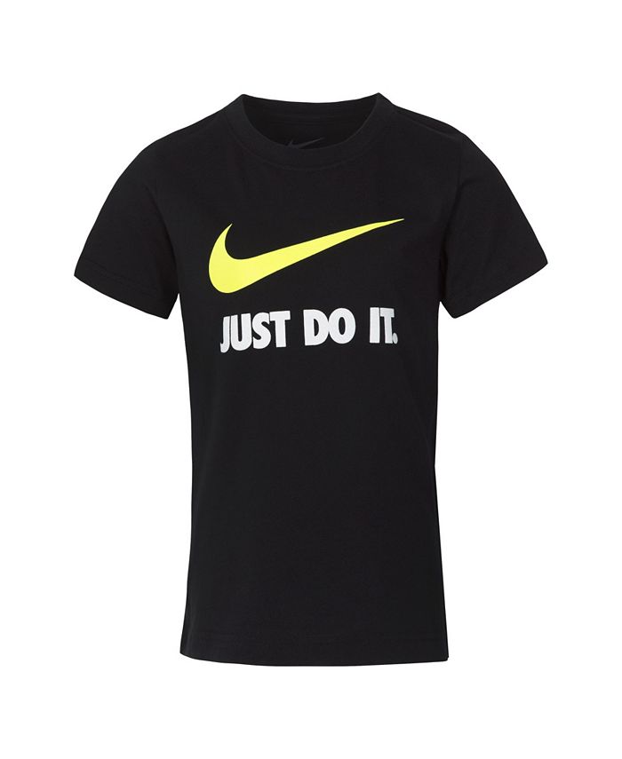 Nike Little Boys Short Sleeve Just Do It Logo Graphic T-shirt & Reviews ...