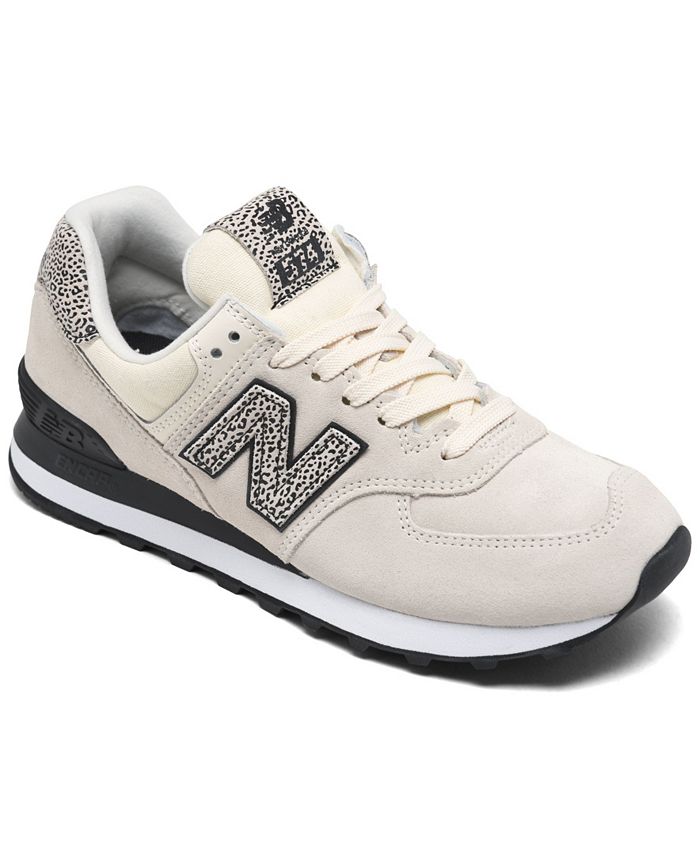 New Balance Women's 574 Leopard Casual Sneakers from Finish Line ...
