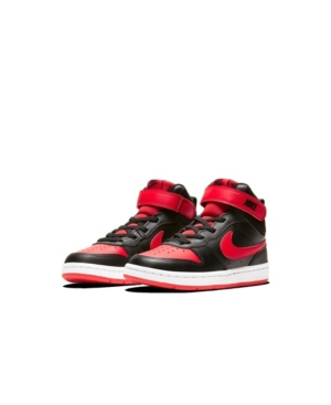 image of Nike Little Boys Court Borough Mid 2 Casual Sneakers from Finish Line