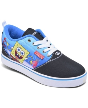 image of Heely-s Big Boy-s Pro 20 Prints SpongeBob Squarepants Wheeled Skate Casual Sneakers from Finish Line