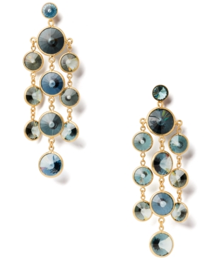 image of Kate Spade New York Cubic Zirconia Chandelier Earrings