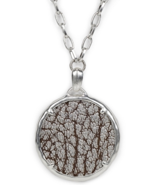 image of Patricia Nash Silver-Tone Coin & Leather 28