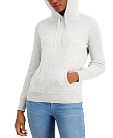 Petite Solid Hoodie, Created for Macy's