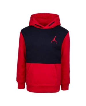 image of Jordan Little Boys Colorblock Fleece Hoodie