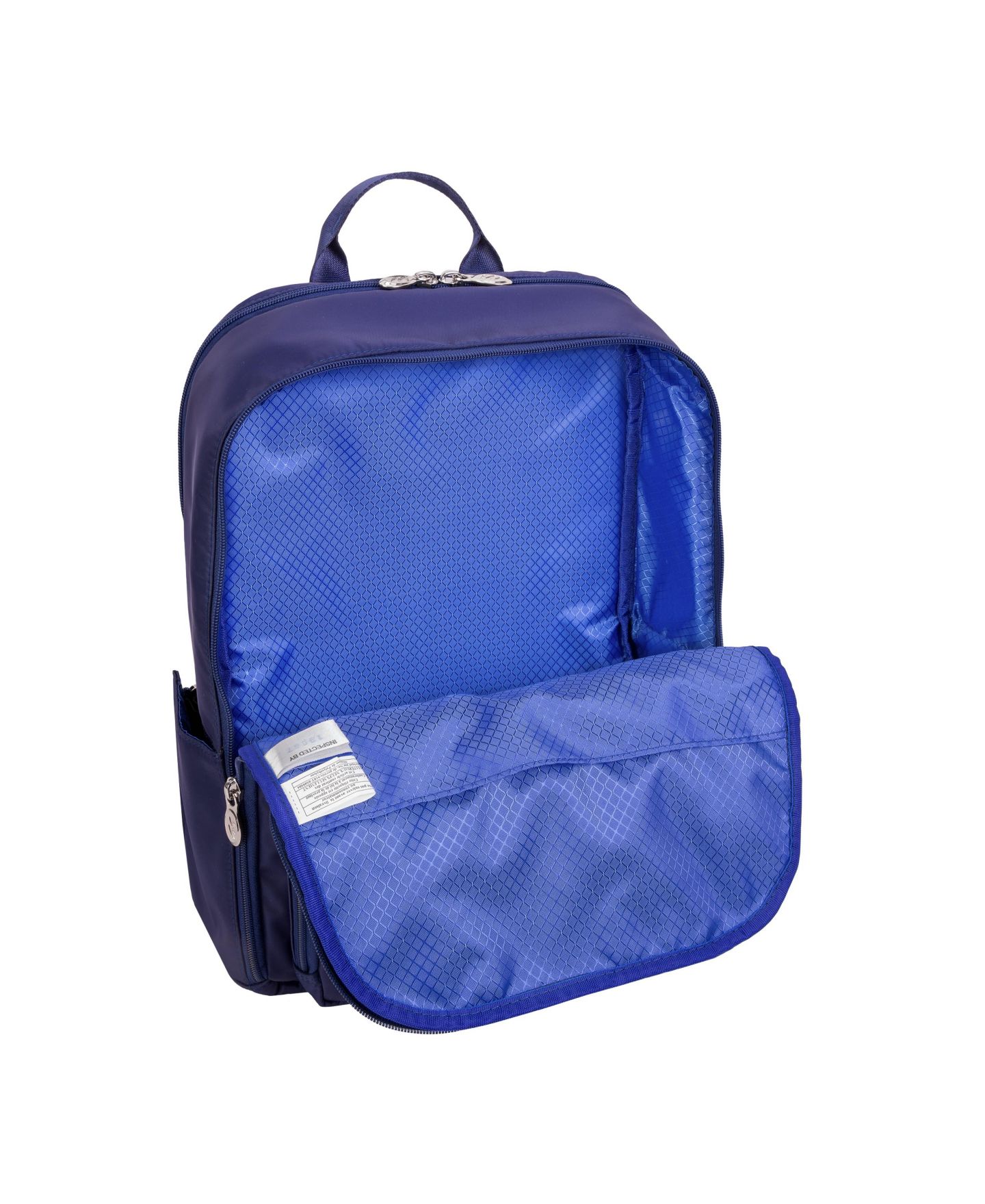 Рюкзак McKlein Transport 15" Nano Tech-Light Nylon Dual-Compartment Laptop & Tablet, цвет: Тёмно-синий — фото 4