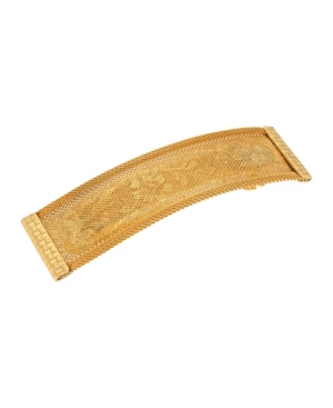 image of Women-s Gold-Tone Mesh Hair Barrette