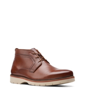image of Clarks Men-s Bayhill Mid Ankle Boots Men-s Shoes