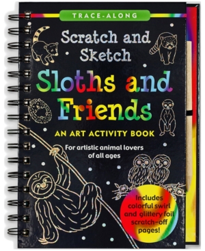 Scratch & Sketch Sloths & Friends - (Trace Along) (Paperback)