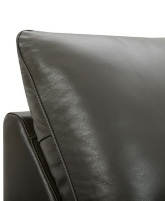 Jollene Leather 2-Pc. Sectional with Chaise, Created for Macy's