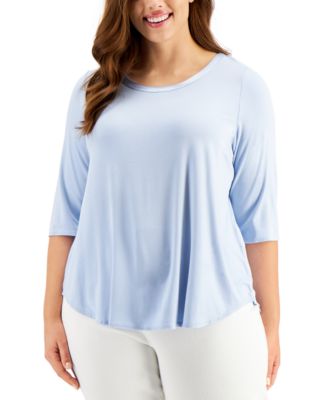 alfani women's plus size tops