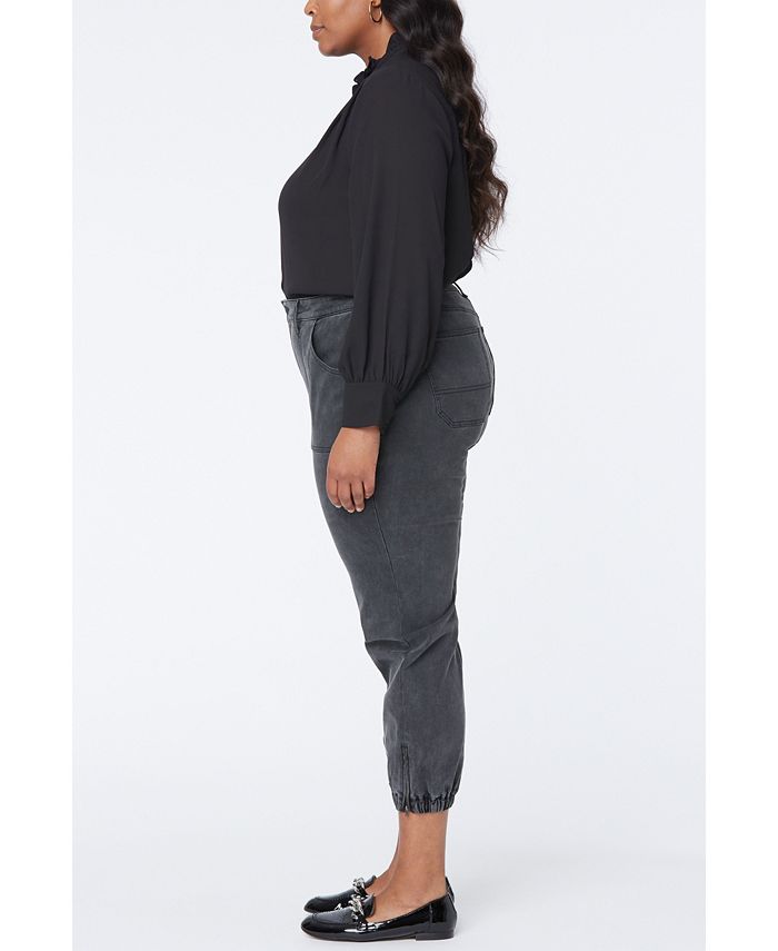 NYDJ Plus Size Stretch Denim Jogger Jeans Macy's