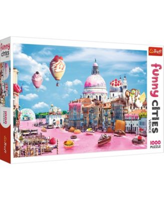 Jigsaw Puzzle Funny Cities Sweets in Venice, 1000 Piece