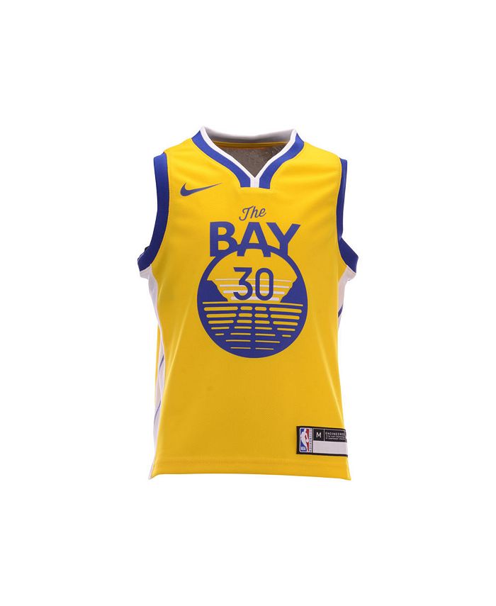 Jordan Golden State Warriors Youth Statement Name and Number T-shirt - Stephen  Curry - Macy's