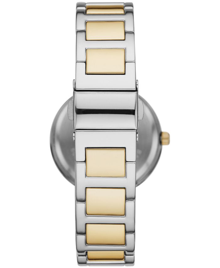 Folio Women's Two-Tone Stainless Steel & Crystal Bracelet Watch 34mm ...