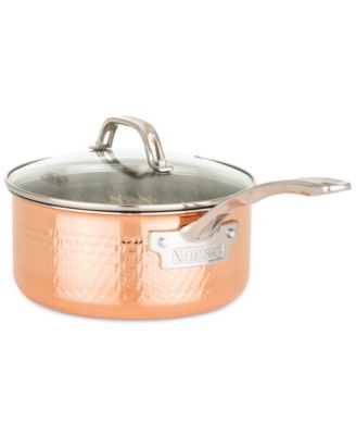 3-Ply Hammered Copper Clad 10-Pc. Cookware Set