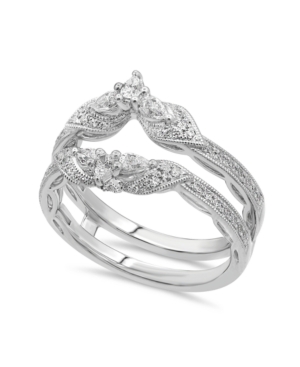 image of Diamond Enhancer Ring Guard (5/8 ct. tw.) in 14K White or Yellow Gold