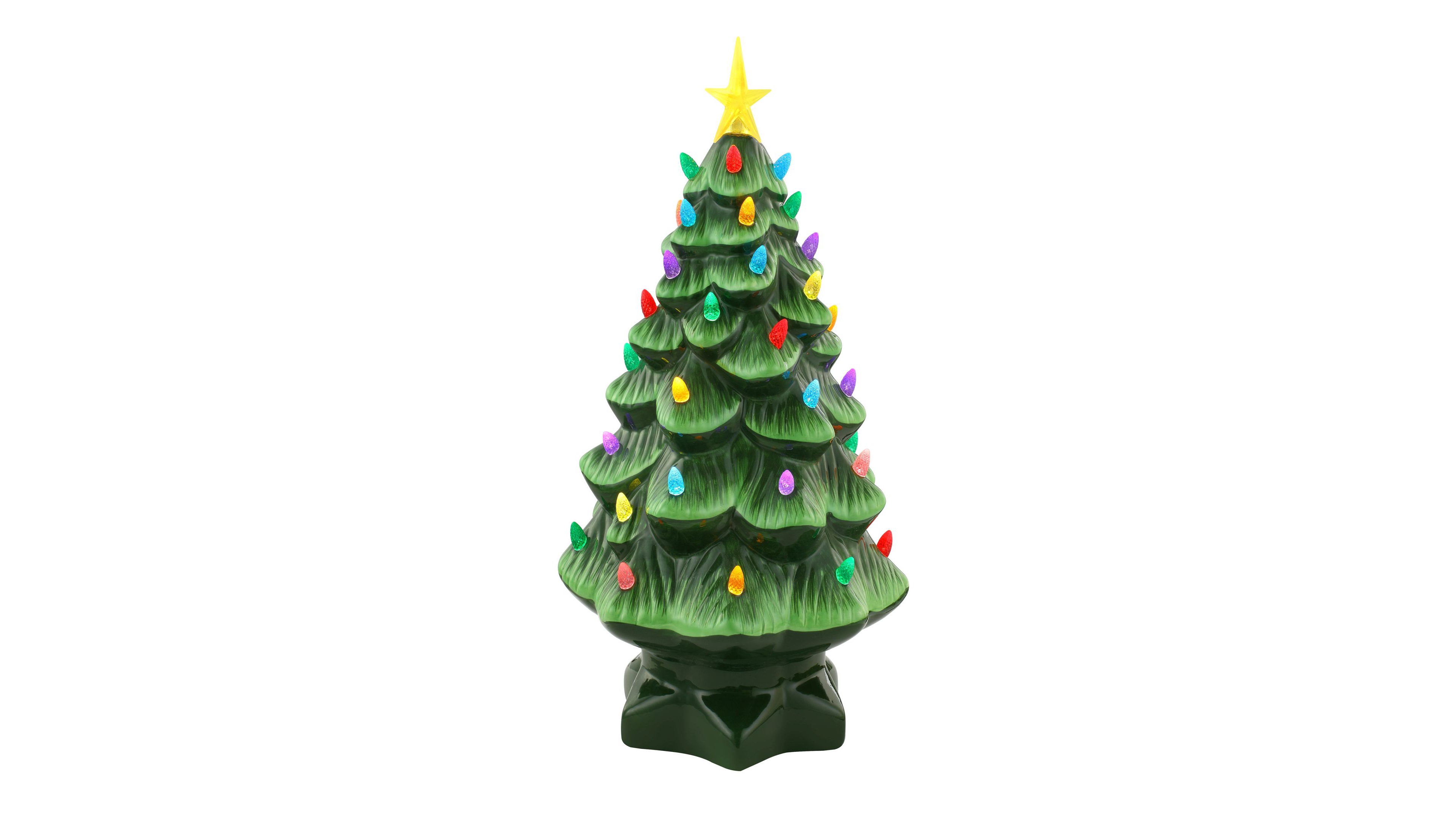 Mr. Christmas 14" Nostalgic Ceramic Tree