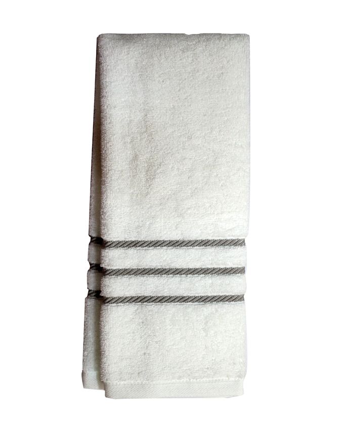 Charter Club Cableweave Egyptian Cotton Hand Towel, 16 x 30