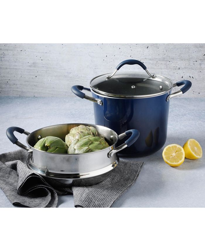 Cravings by Chrissy Teigen 6Qt. Stock Pot with Steamer Insert Macy's