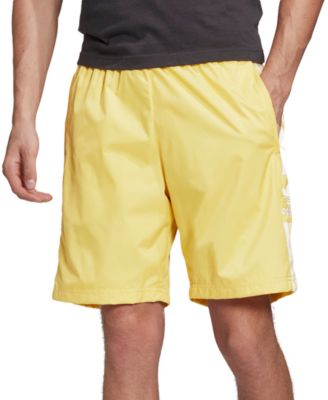 mens yellow adidas shorts