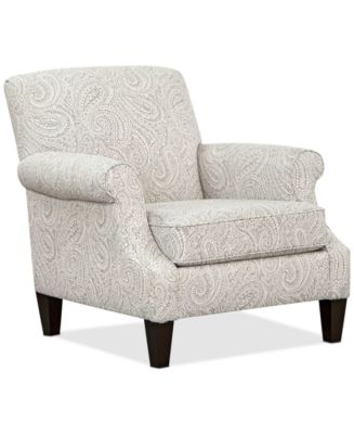 CLOSEOUT! Jemanie Fabric Accent Chair, Created for Macy's - Macy's