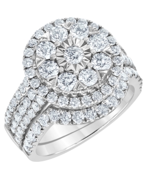 image of Diamond Bridal Set (2 1/2 ct. t.w.) in 14K White Gold