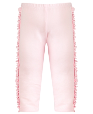 image of First Impressions Toddler Girls Side Ruffle Leggings, Created for Macy-s