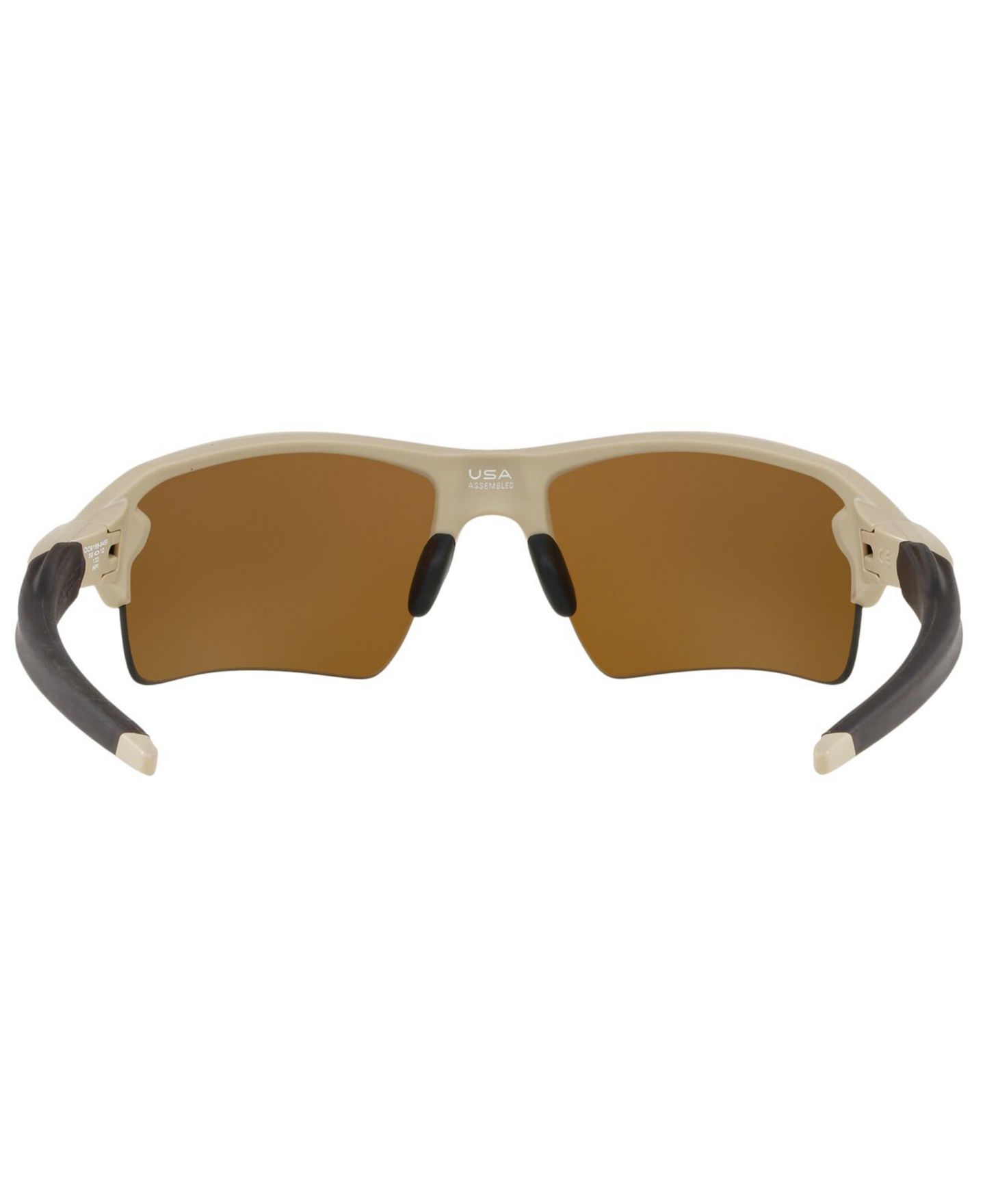 Женские солнцезащитные очки Oakley Flak 2.0 XL Polarized Sunglasses, OO9188 59, цвет: Пустынный рыжевато-коричневый — фото 4