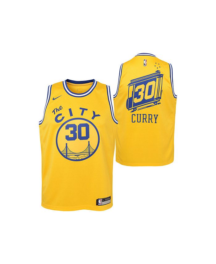 Nike Golden State Warriors Youth Classic Edition Swingman Jersey - Stephen  Curry - Macy's