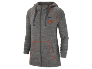 Nike Oklahoma State Cowboys Women's Gym Vintage Full-Zip Jacket
