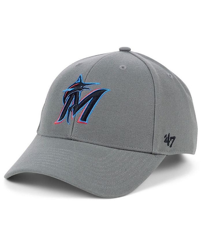 Miami Marlins Men's 47 Brand MVP Adjustable Hat